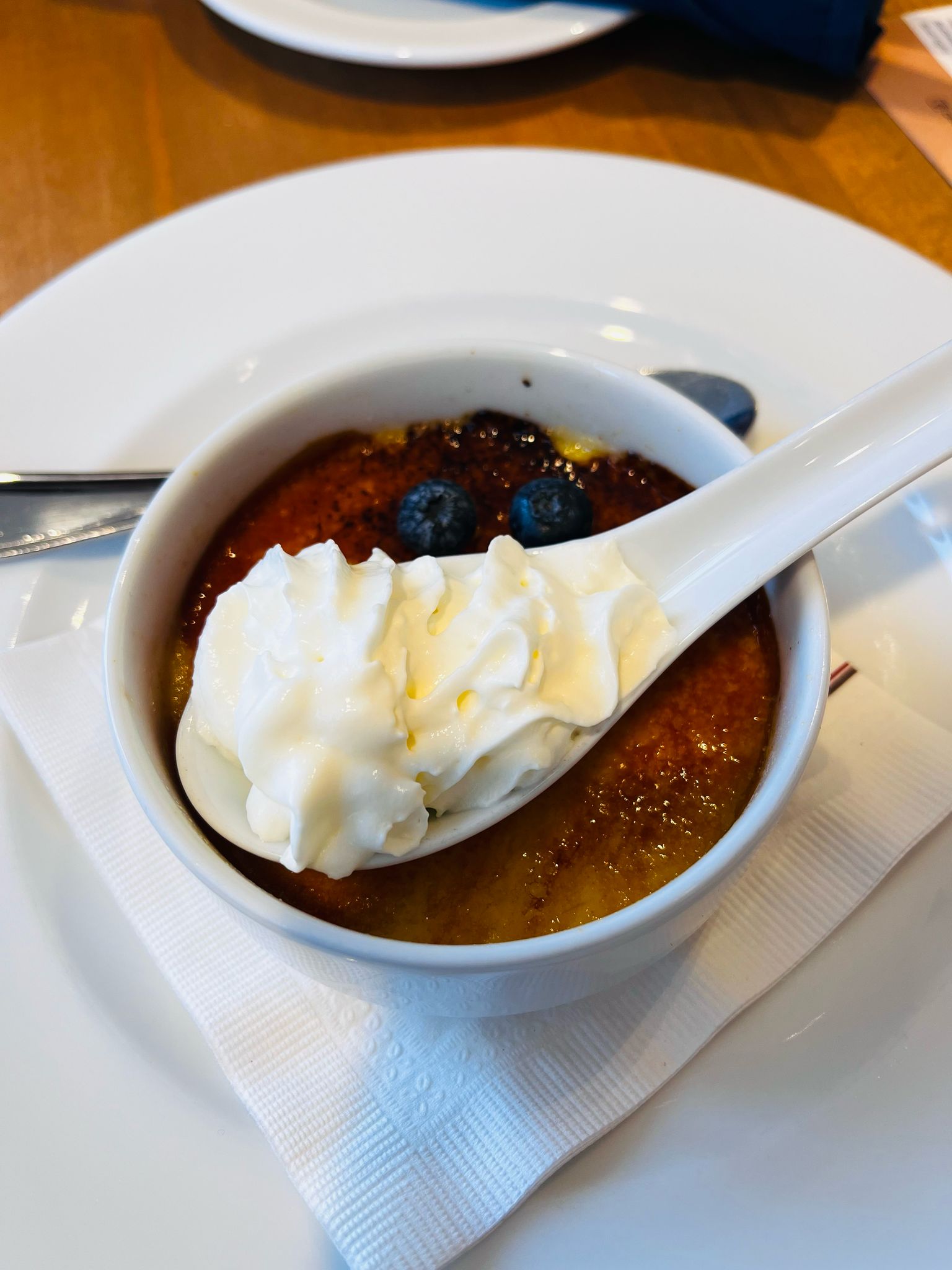 dessert of Atlantica Hotel