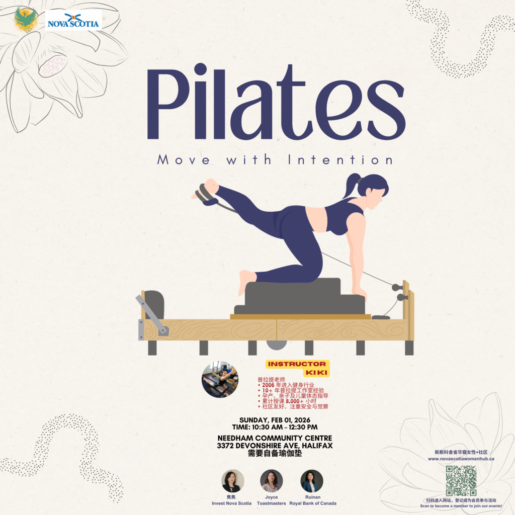pilates post Chinese Women+ Network pilates post