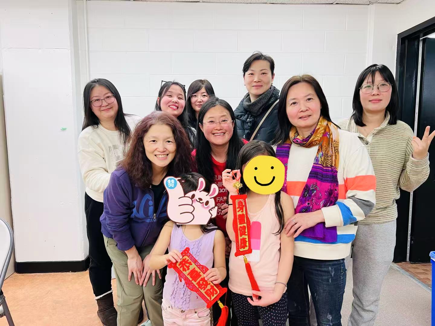 Chinese Women+ Network swimming